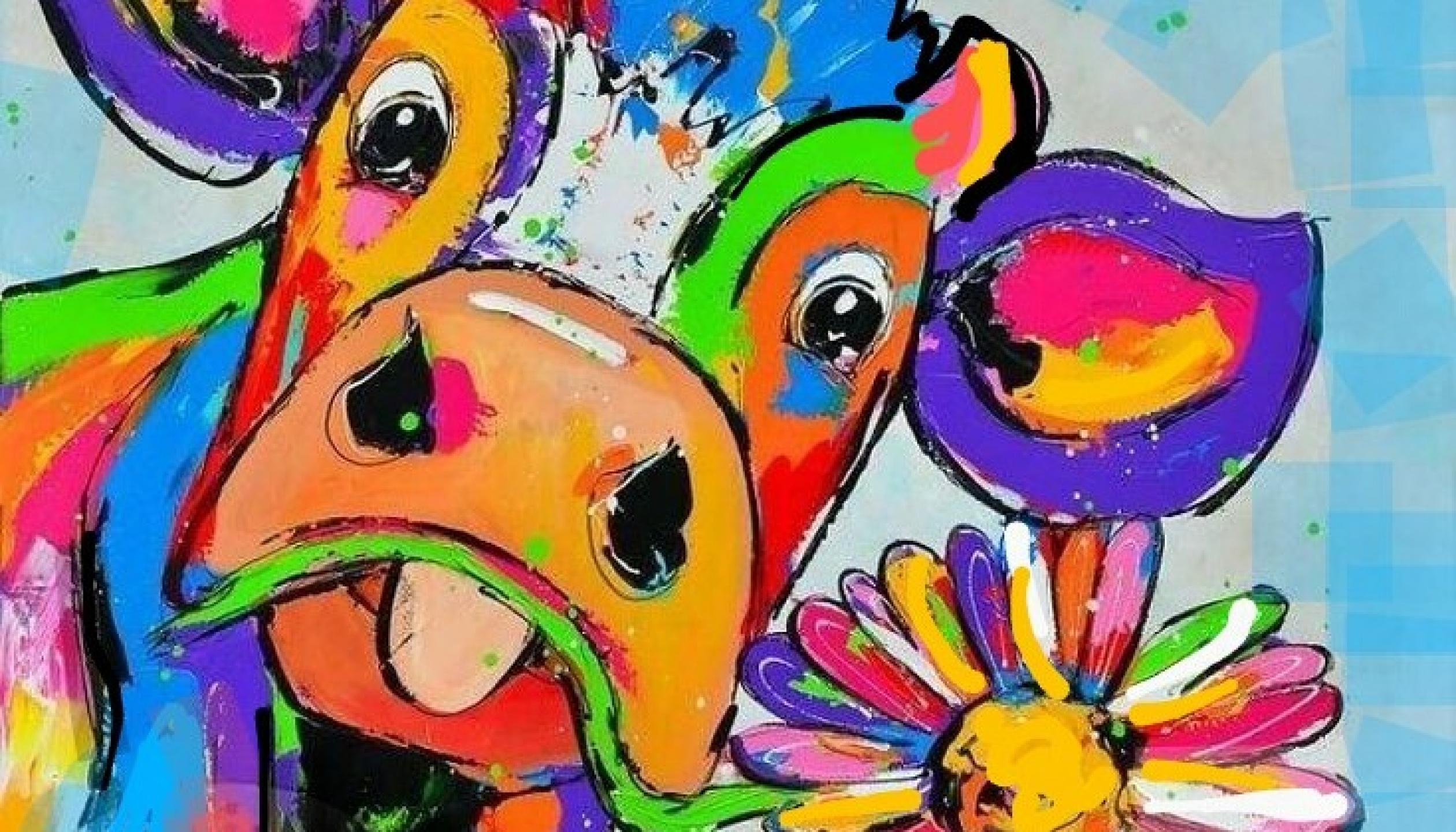 Schilderworkshop-Maffe-koe-