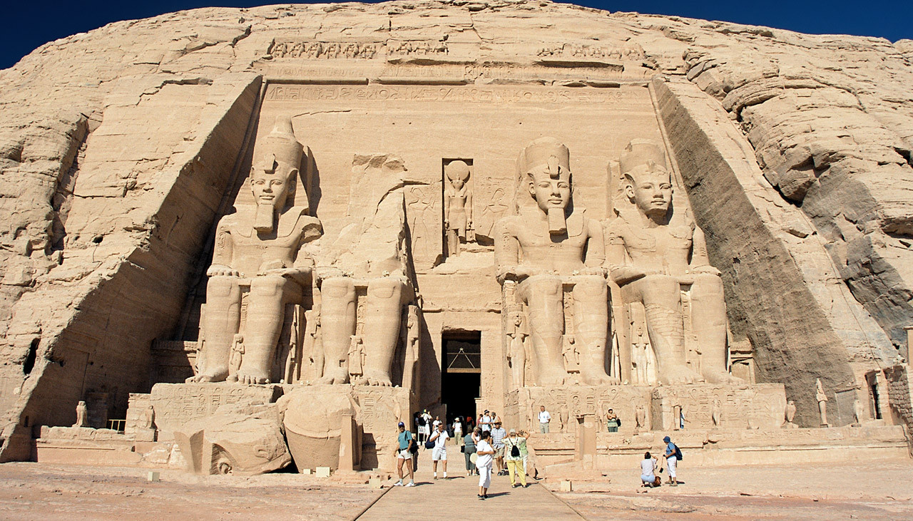 Egyptische-kusnt---Aboe-Simbel